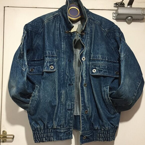 VINTAGE TRADITION DENIM JACKETS SIZE M/L - Picture 5 of 7